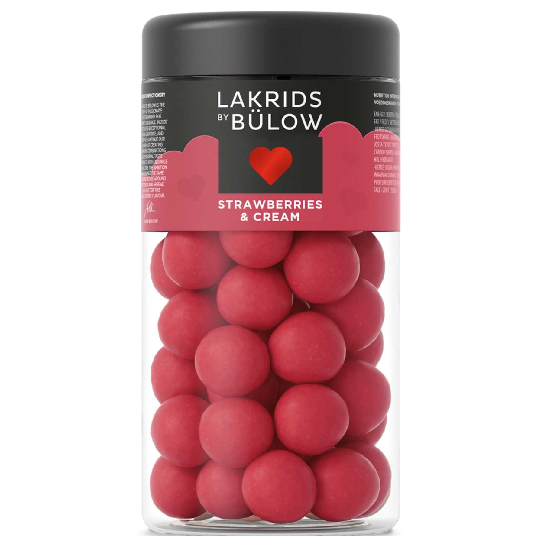 

Lakrids By Bülow - REGULAR STRAWBERRIES & CREAM 270g